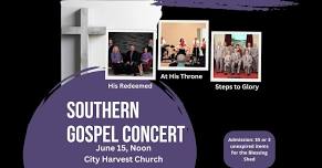 Southern gospel concert fundraiser