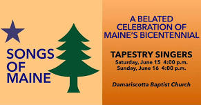 Tapestry Singers Concert - Songs of Maine