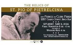 Relics of Padre Pio