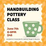 Handbuilding Pottery for Adults