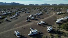 2025 Truck Camper Adventure Quartzsite Rally - Boondocking in the Desert