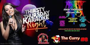 THIRSTY THURSDAY KARAOKE PARTY @ THE CURRY PIZZA COMPANY #8!