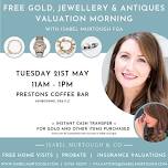 FREE JEWELLERY & ANTIQUES VALUATION MORNING AT PRESTONS, ASHBOURNE