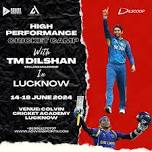 TM Dilshan Lucknow High Performance Cricket Camp
