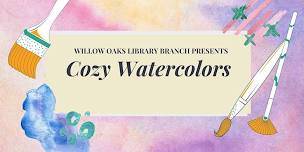 Watercolors at Willow Oaks Branch Library