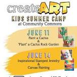 create ART: Kids Summer Camp (JUNE)