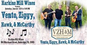 6/1 VZH&M at Harkins Mill Wines 6:30pm