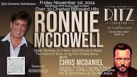 Ronnie McDowell with Chris McDaniel at The Ritz Theatre