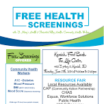 Free Health Screenings – Kamiah