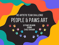 People & Paws: The Artistic Challenge @ Chalk on Main