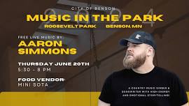 Music in the Park - Aaron Simmons