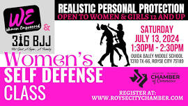 Royse City Chamber- Women Empowered: Women's Self Defense Class