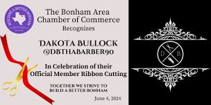 DBThaBarber Official Member Ribbon Cutting