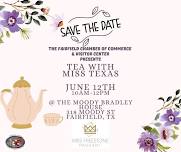 Tea with Miss Texas