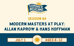 8a. Allan Kaprow and Hans Hoffman (Summer Camp)