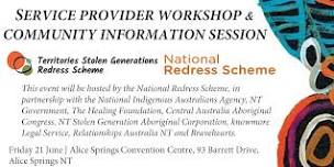 Service Provide Workshop & Community Information Session on Redress Schemes