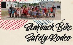 Starbuck Bike Safety Rodeo