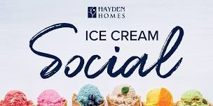 Ice Cream Social at The Estates at West Highlands