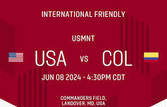 USMNT vs Colombia: International Friendly