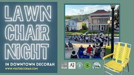 Lawn Chair Night in Downtown Decorah: Decorah Municipal Band