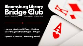Bloomsburg Library Bridge Club