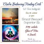 Chakra Balancing Healing Circle with Bee Indigold at Bruzzi Vineyard Superior
