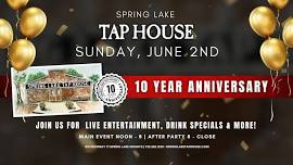 Spring Lake Tap House 10 Year Anniversary