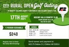 2024 Rural Open Golf Outing