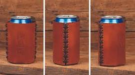Leather Can Koozie Class