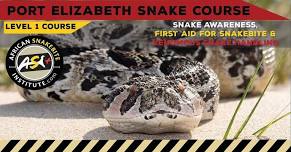 Snake Awareness, First aid for Snakebite and Venomous Snake Handling