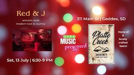 Red & J live at Platte Creek Brewing Co.