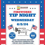 BABA Tip Night for the 4th of July Celebration