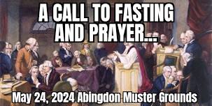 Virginia's History - A Call to Fasting and Prayer