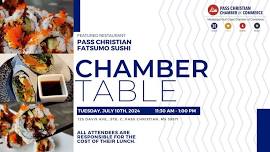 Pass Christian Chamber Table Fatsumo Sushi