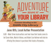 Local Author Presentation – Adult Summer Program