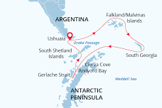 Falklands, South Georgia & Antarctica