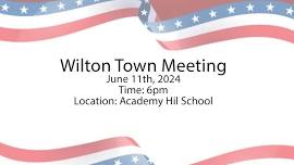 Wilton Annual Town Meeting