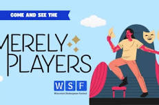 Merely Players at the Fall Creek Public Library