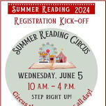 Summer Reading Registration Event