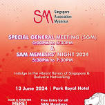 SAM Special General Meeting and SAM Members' Night 2024