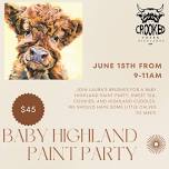 Baby Highland Paint Party (Morning)