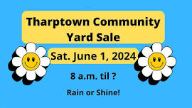 Tharptown Community Yard Sale