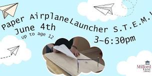 Paper Airplane Launcher