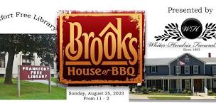 Brooks Chicken BBQ for the Frankfort Free Library