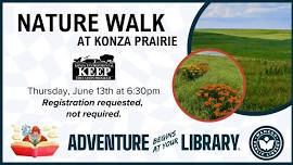 Adult Nature Walk at Konza Prairie
