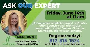 Ask our Expert Luncheon