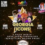 Georgia Icons Fundraiser for Macon Pride