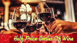 Wine Down Wednesdays – Half Price Bottles Of Wine