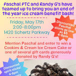 Randy G’s + Paschal’s ice cream benefit bash
