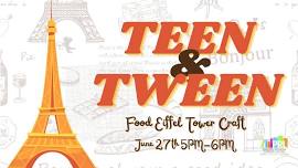 Teen/Tween Food Eiffel Tower Craft